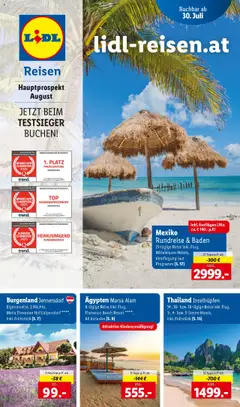 Vorschau der Angebote: Lidl Hauptprospekt August gültig ab 30.07.2025