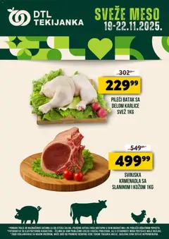 Pregled Tekijanka kataloga - važi od 19.11.2025