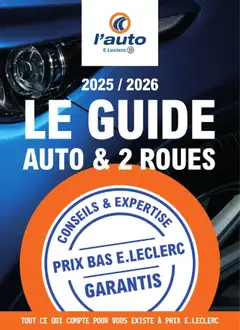 Prévisualisation de E-catalogue Leclerc | Bois d'Arcy du magasin l'auto E.Leclerc formulaire valide 22/04/2025