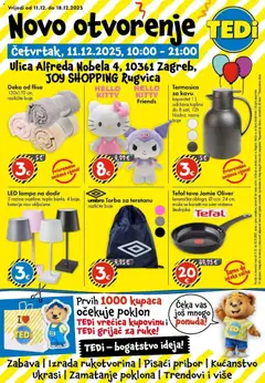 Pregled letka TEDi katalog do 13.12.2025 trgovine TEDi vrijedi od 06.12.2025