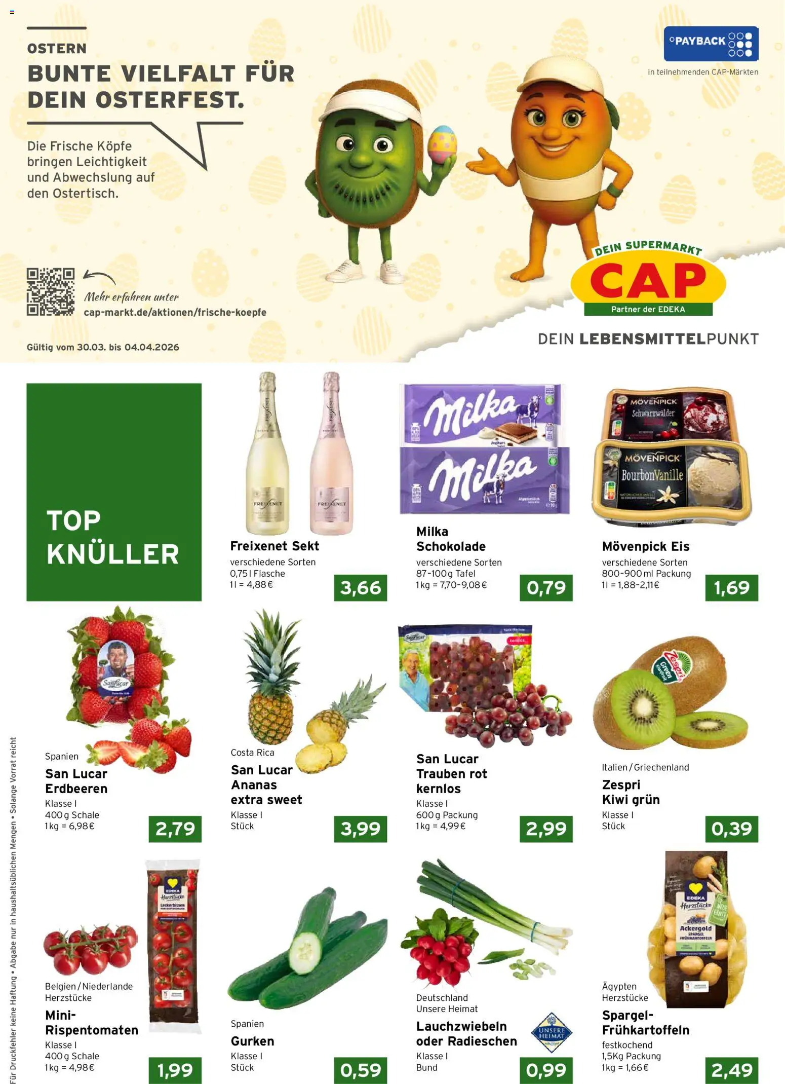 Vorschau von dem Prospekt des Geschäftes CAP Markt, gültig ab dem 30.03.2026