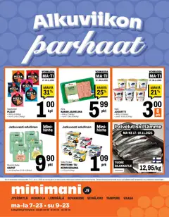Kaupan Minimani Tarjoukset esikatselu, voimassa 17/11/2025