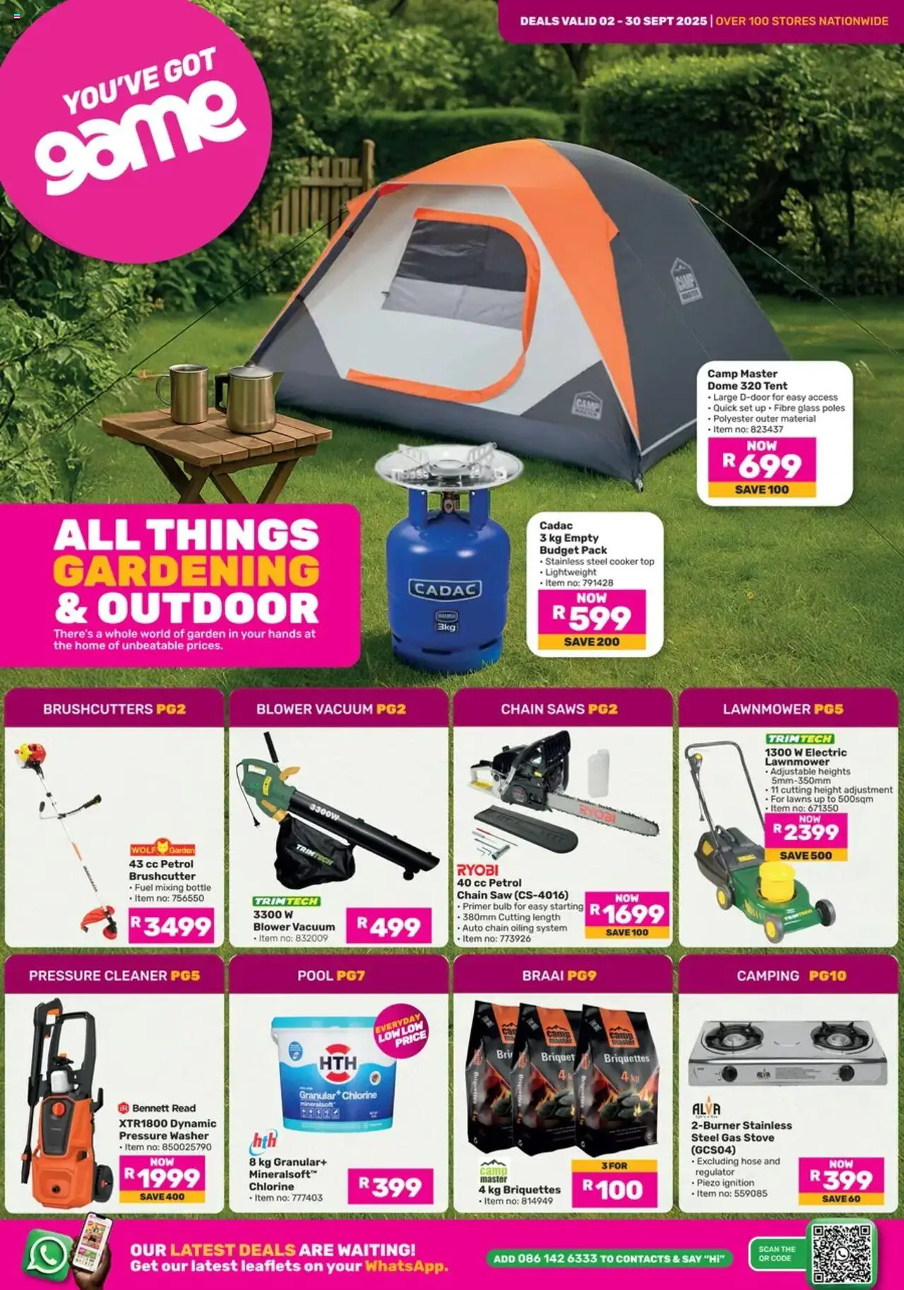  Game All Things Gardening & Outdoor (02/09/2025) - special deals - Page 1