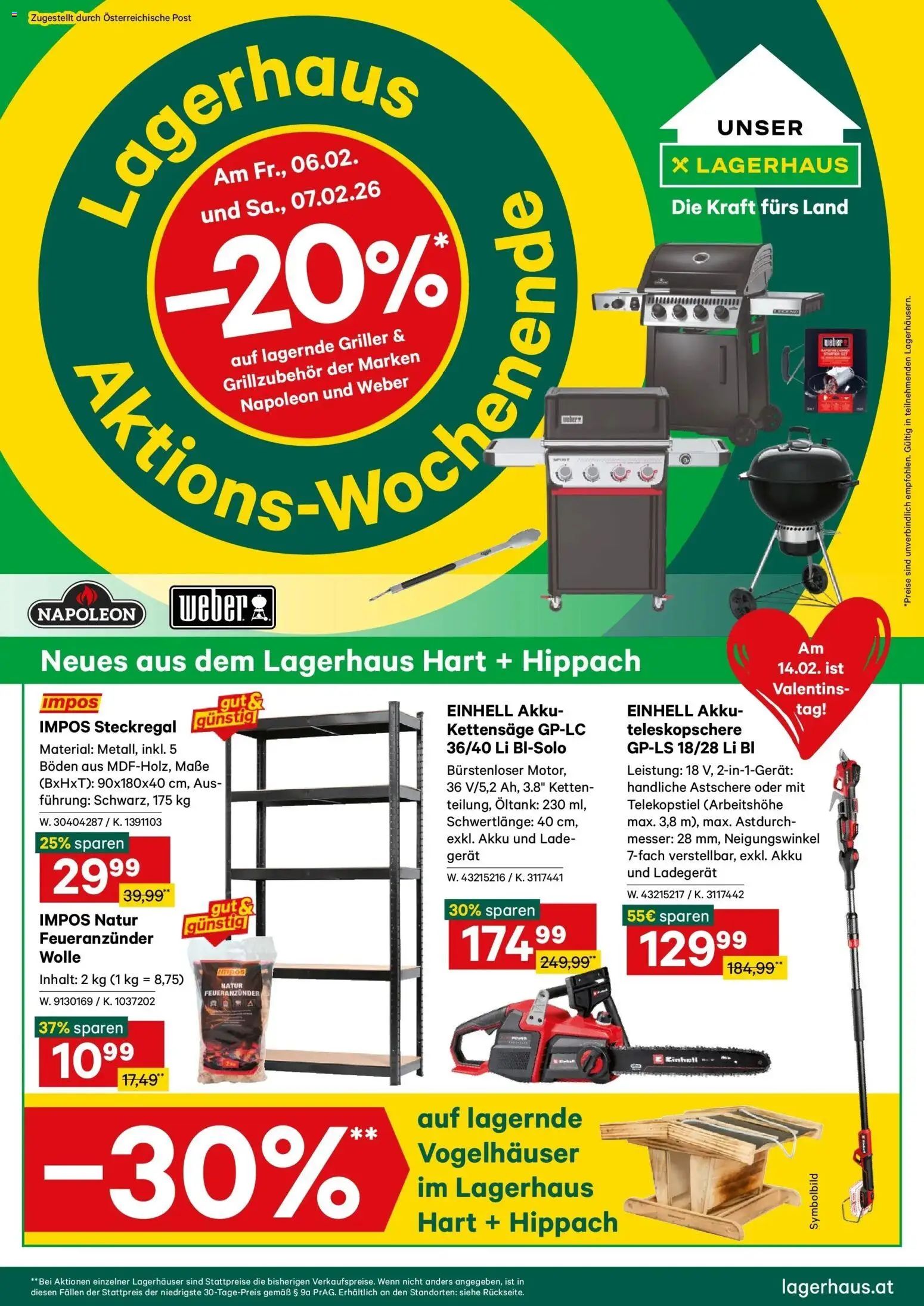 Vorschau der Angebote: Lagerhaus Schweiggers, Bad Aussee, Regau gültig ab 01.02.2026