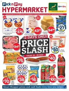 Preview of Pick n Pay flyer valid from 19/07/2025