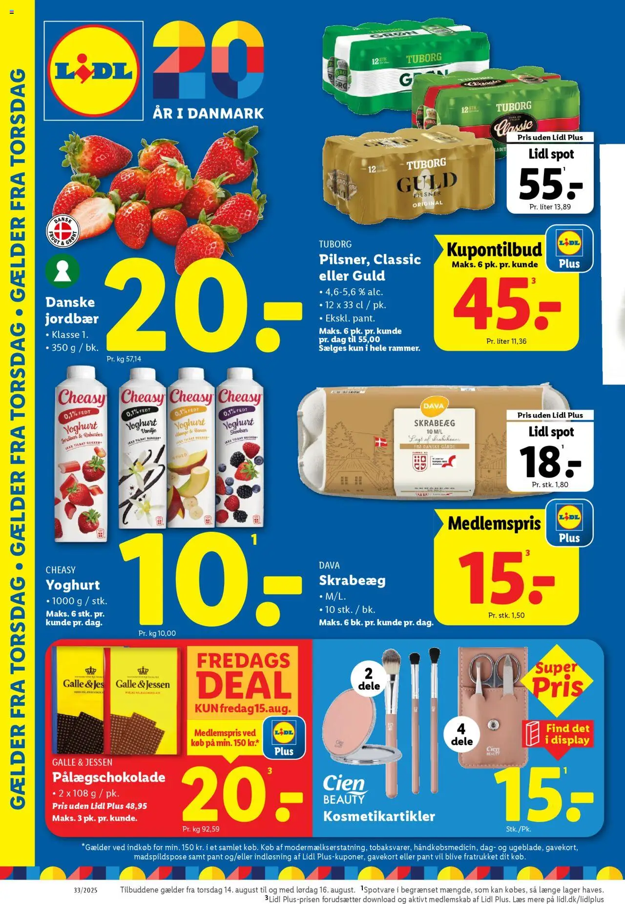 Lidl tilbudsavis gyldig fra 14/08/2025 - side 1