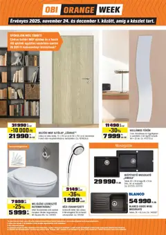 OBI - Orange Week megtekintése, amely érvényes 2025.11.24.-től | Oldal: 3