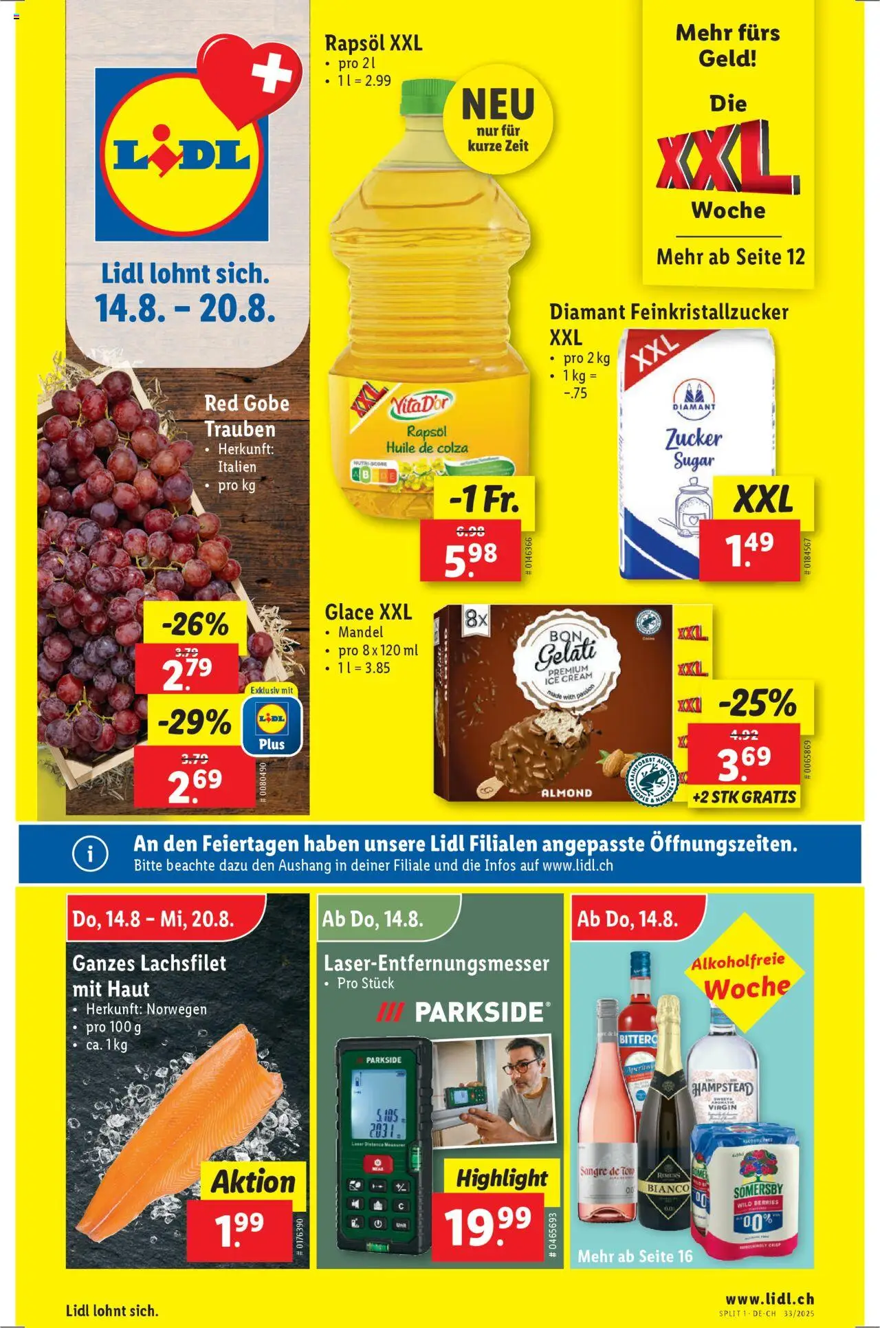 Lidl Aktionen ab 14.08.2025 - Seitennummer 1