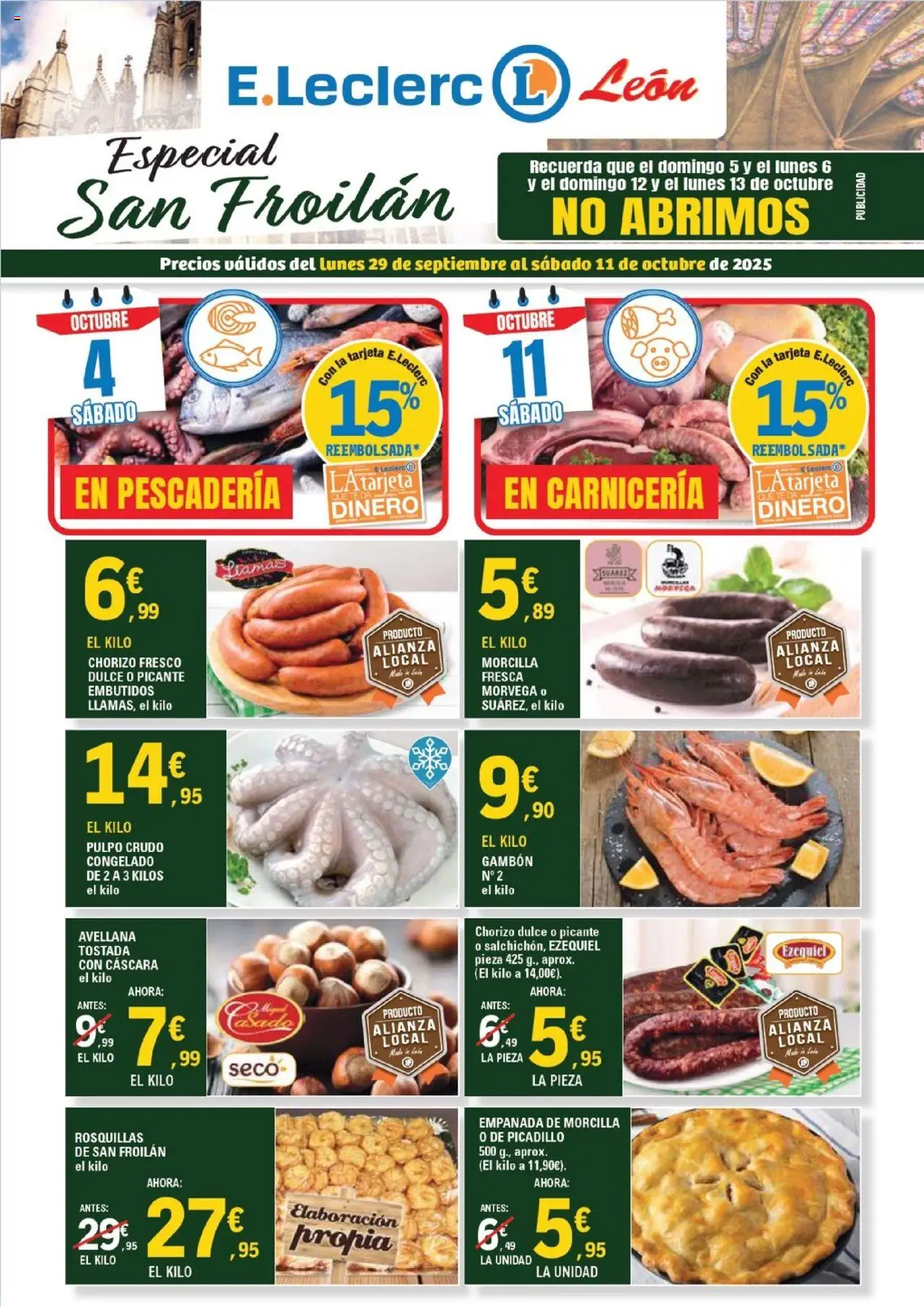 E.Leclerc Folleto > 29/09 - 11/10/2025 > Ofertas