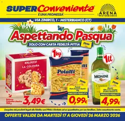 Anteprima dell'opuscolo SuperConveniente volantino Misterbianco dal negozio SuperConveniente valido da 17/03/2026