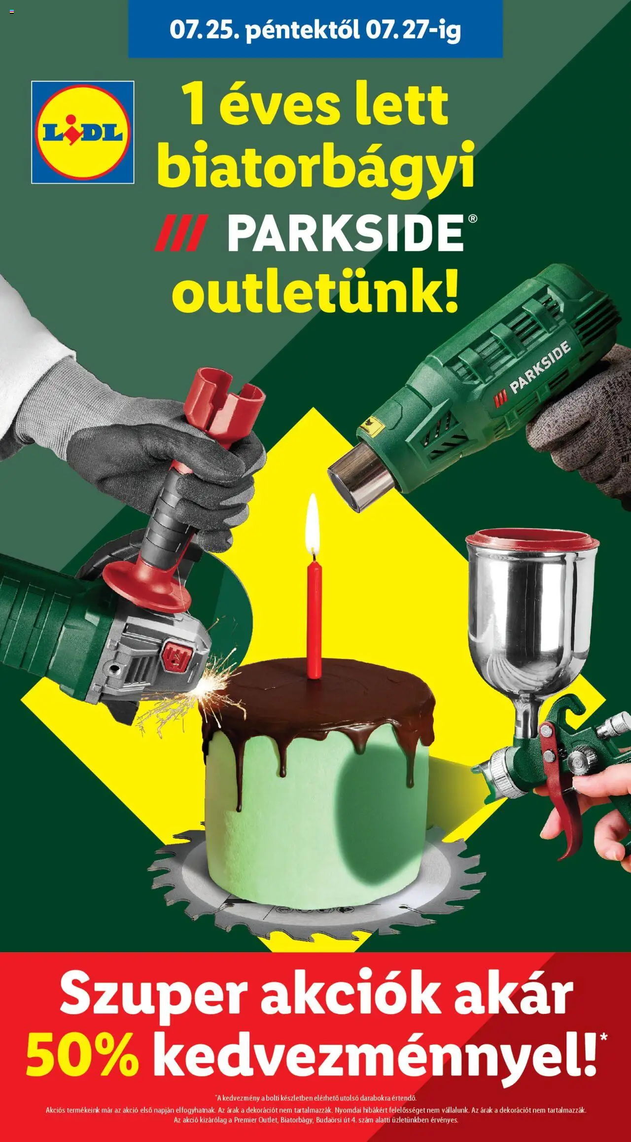Lidl aktuális szórólap, érvényes 2025.07.25.-től - 1 oldal