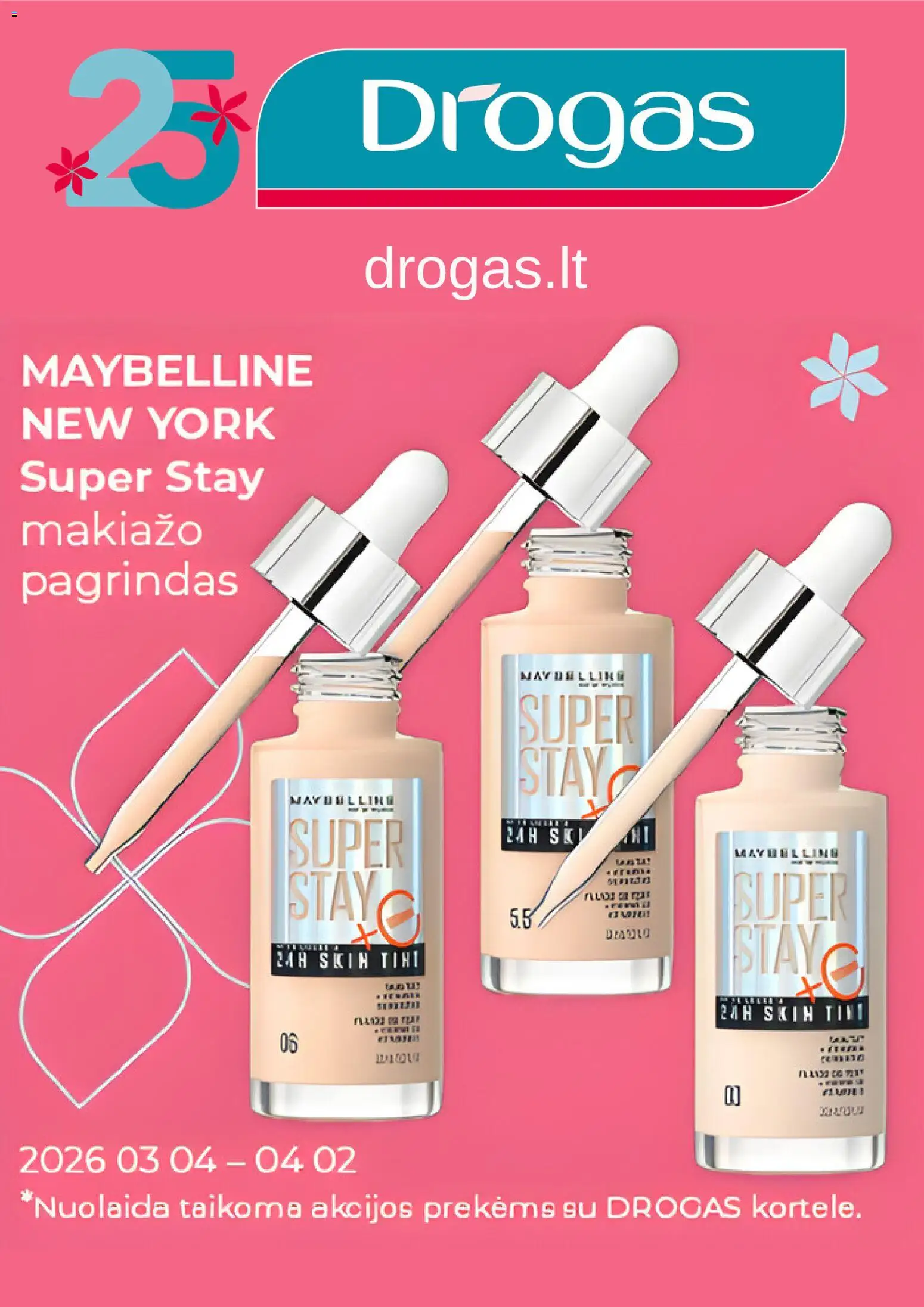 Drogas parduotuvės leidinio Drogas leidinys galiojančio nuo 2026.03.04 peržiūra