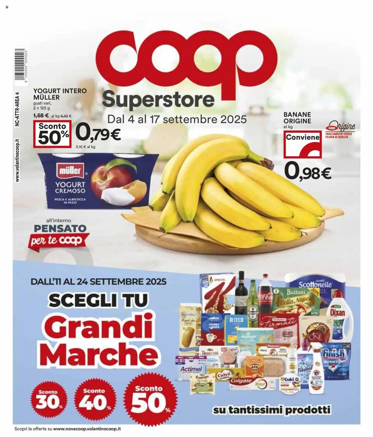 Volantino COOP valido da 04/09/2025 numero di pagina 1