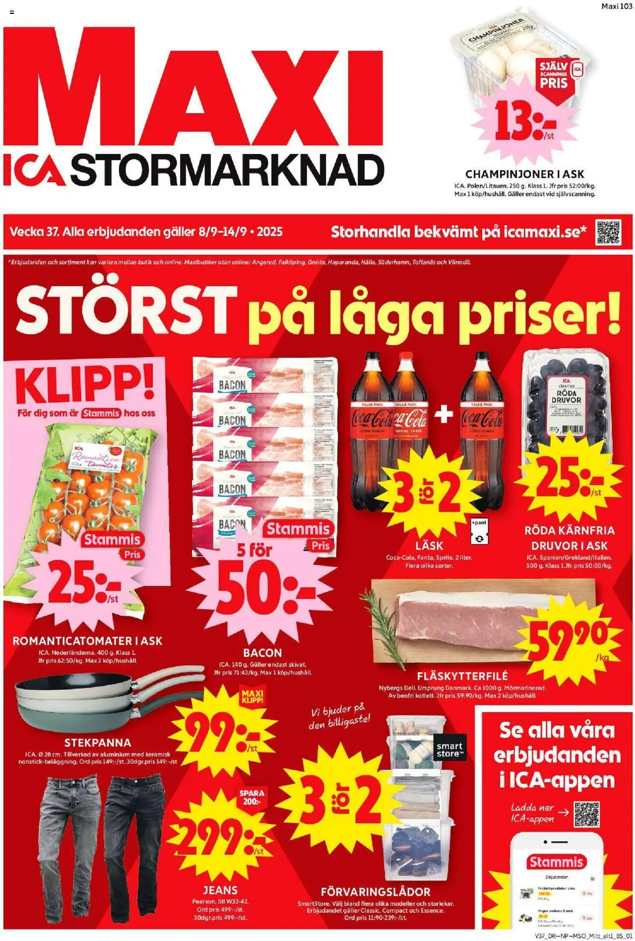 Enköping är giltig 08/09 2025 > Veckans Erbjudanden gäller från 08/09/2025 till 14/09/2025 sidnummer 1