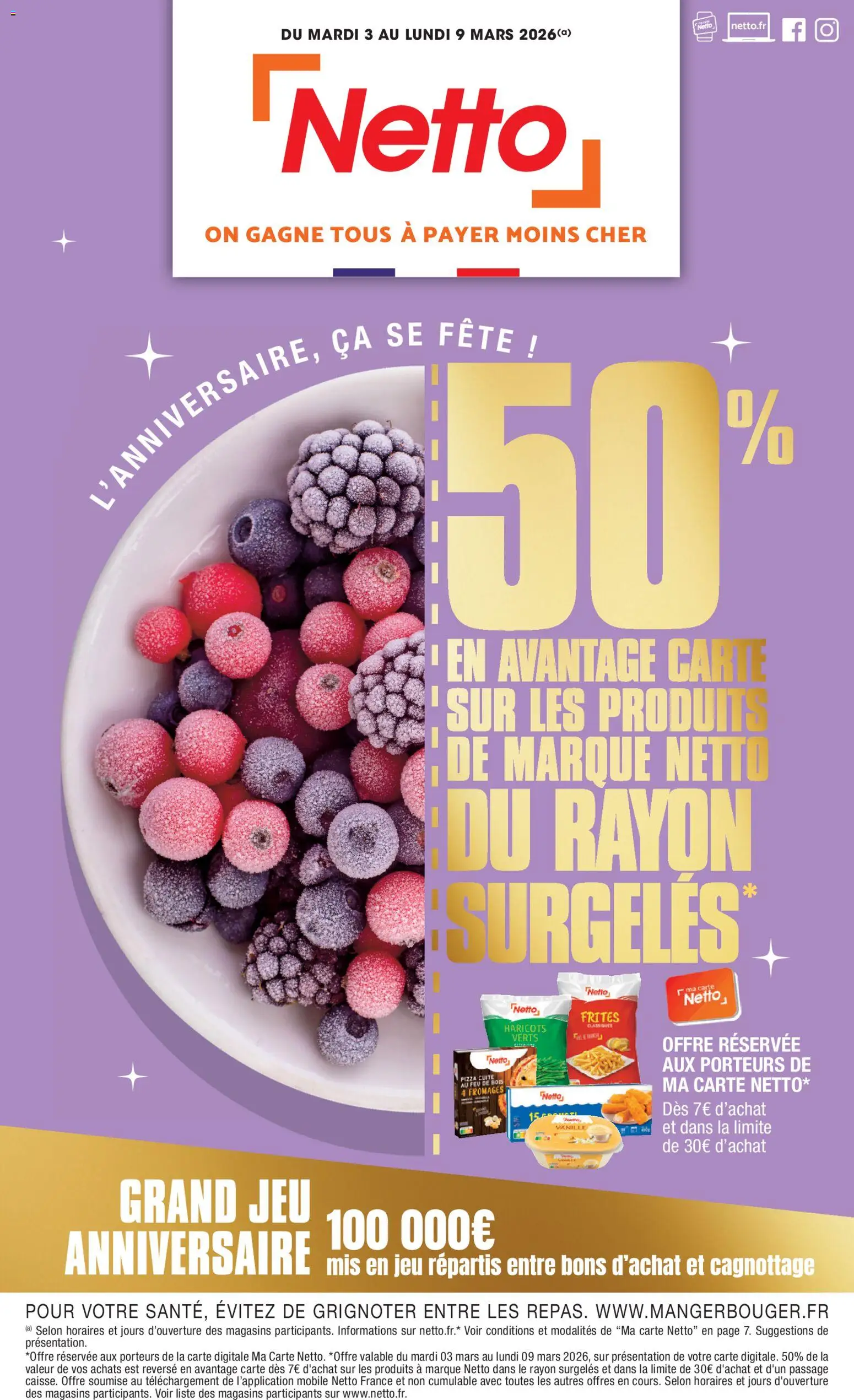 Prévisualisation de Catalogue du magasin Netto formulaire valide 03/03/2026