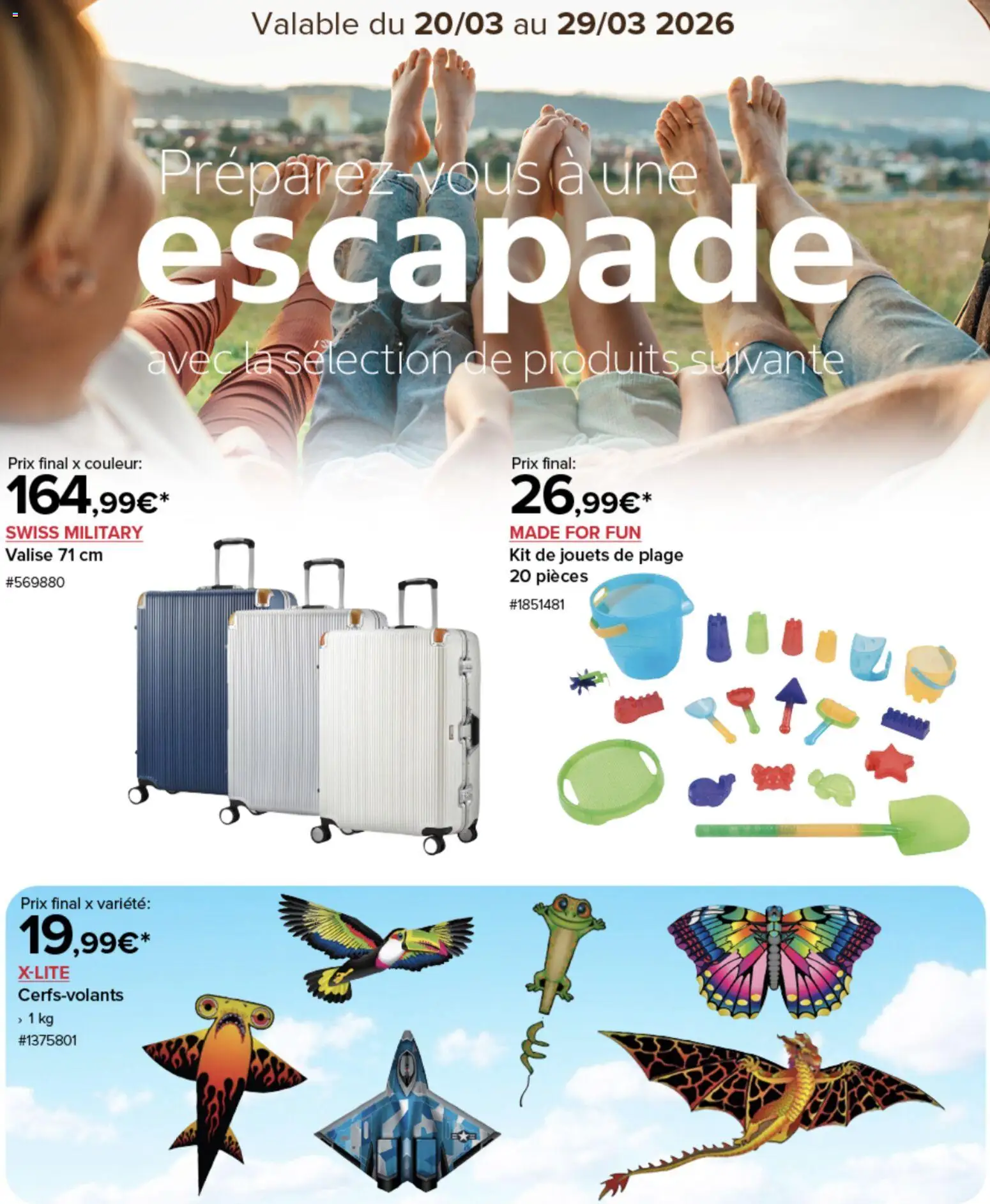 Prévisualisation de Costco catalogue escapade du magasin Costco formulaire valide 20/03/2026