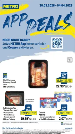 Vorschau von dem Prospekt des Geschäftes Metro, gültig ab dem 30.03.2026