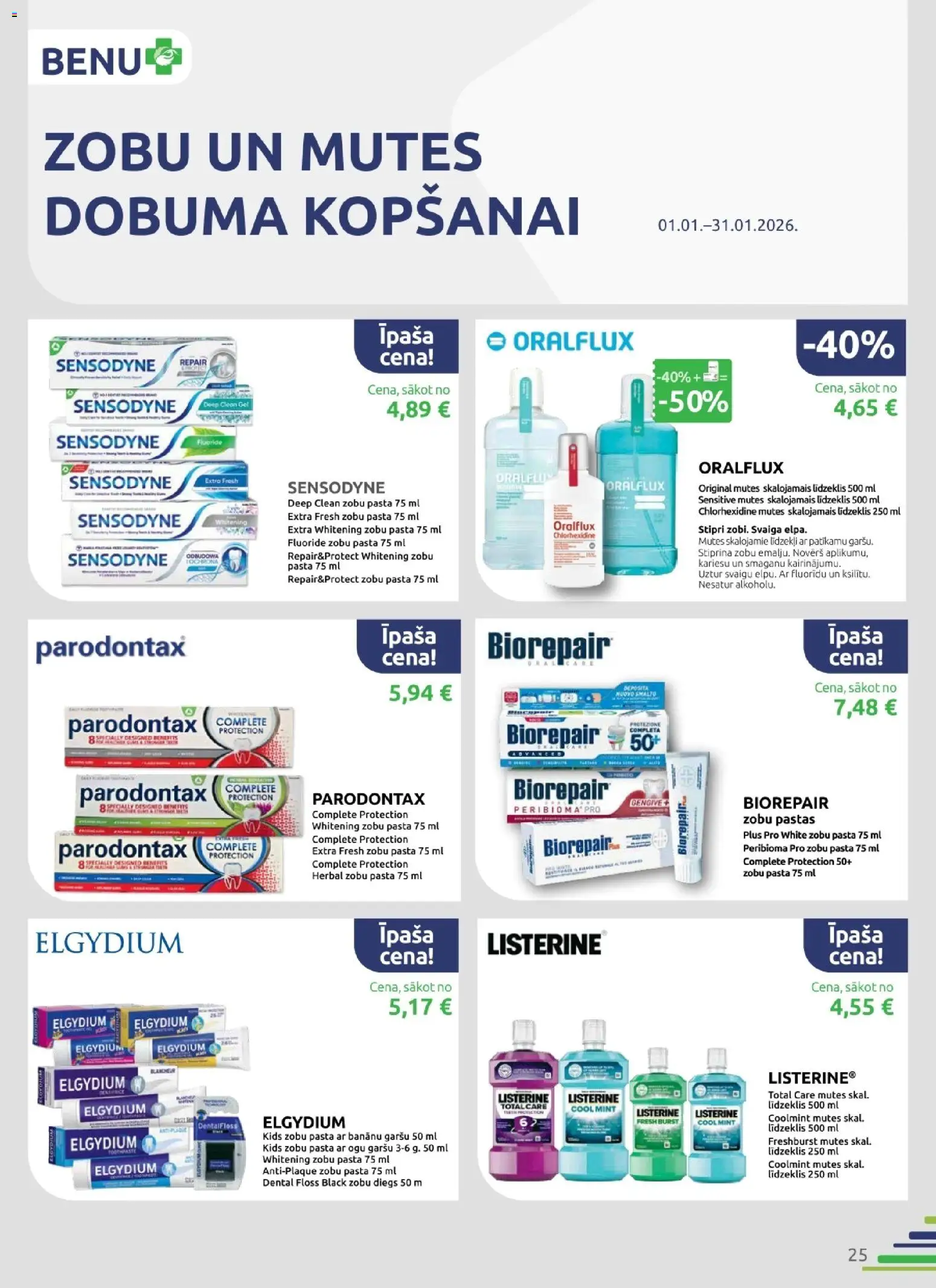 Skatīt BENU akciju bukletu, derīgs no 2026.01.01