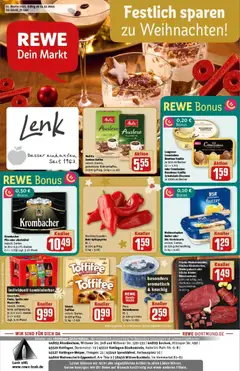 Vorschau von dem Prospekt des Geschäftes Rewe, gültig ab dem 15.12.2025