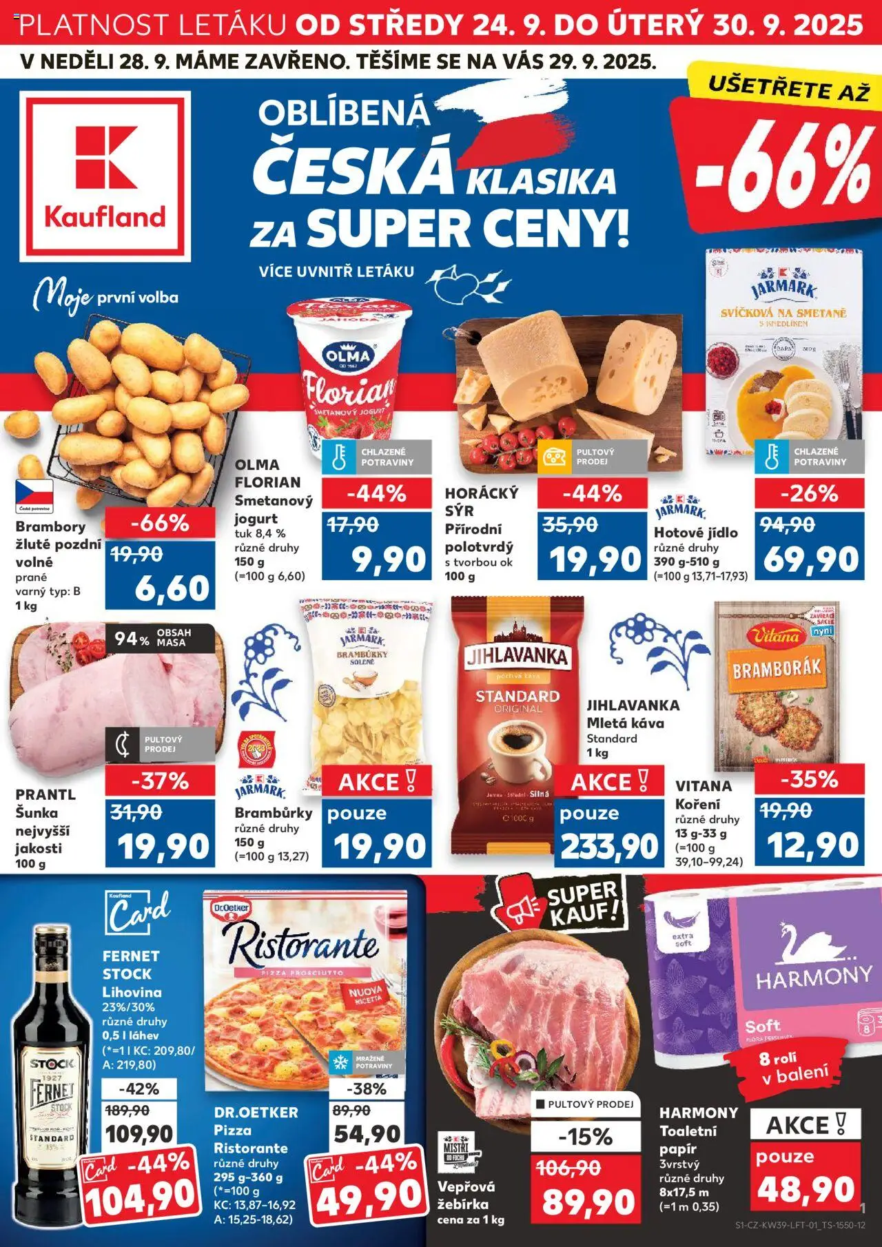  KAUFLAND Leták - Praha 8 (24.09.2025) příští týden 