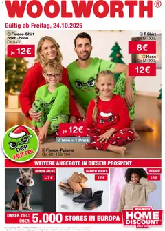 Vorschau der Angebote: Woolworth Flugblatt gültig ab 24.10.2025