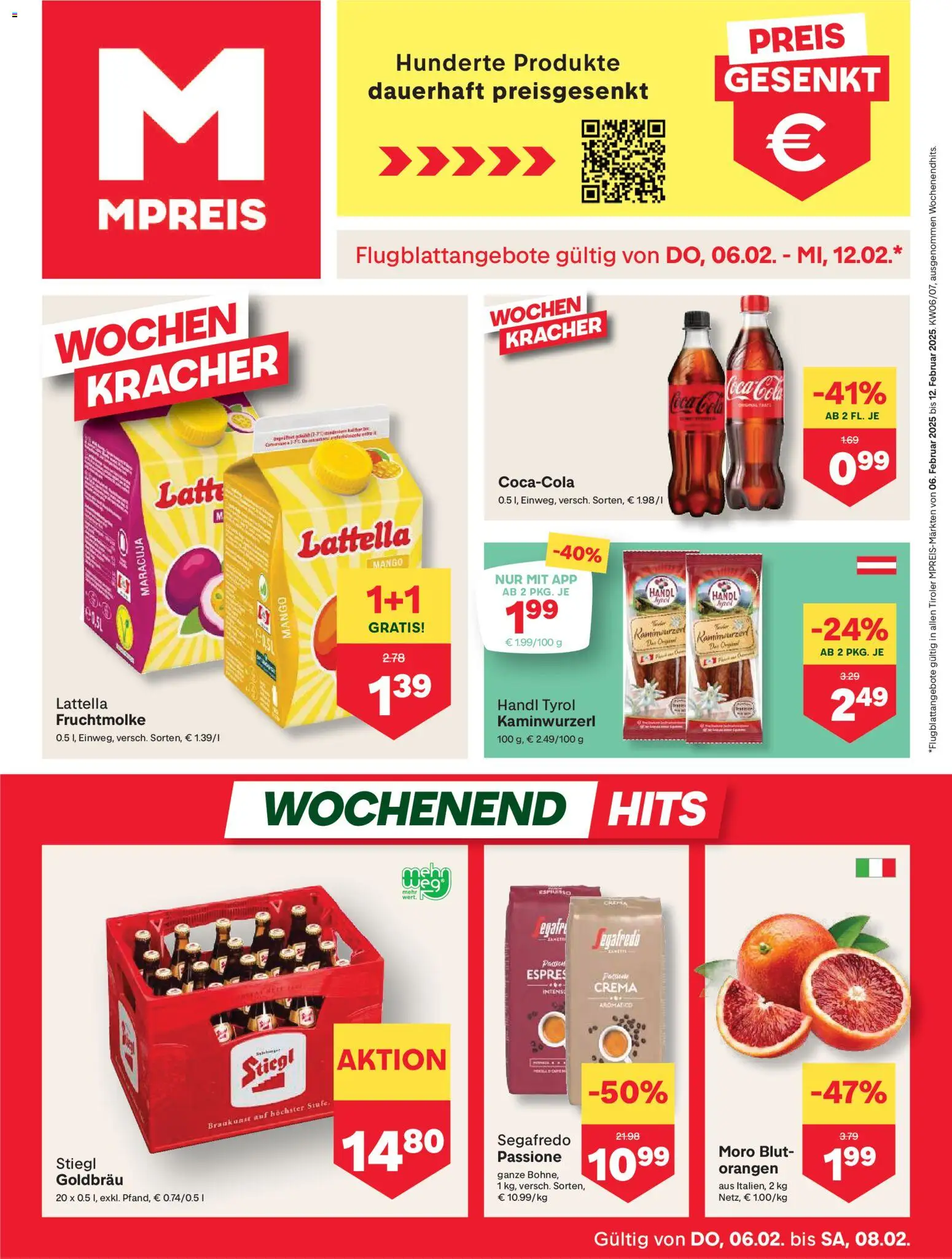 Vorschau der Angebote: MPREIS Absam gültig ab 06.02.2026