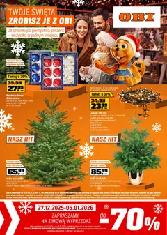 Pogląd gazetki "Gazetka" ze sklepu OBI ważnej od 03.12.2025