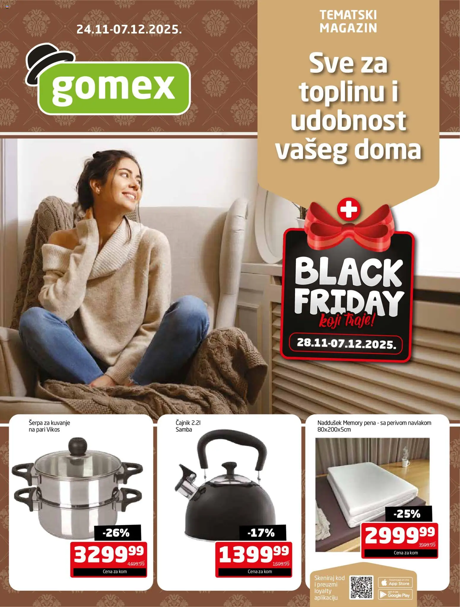 Pregled Gomex kataloga - važi od 24.11.2025
