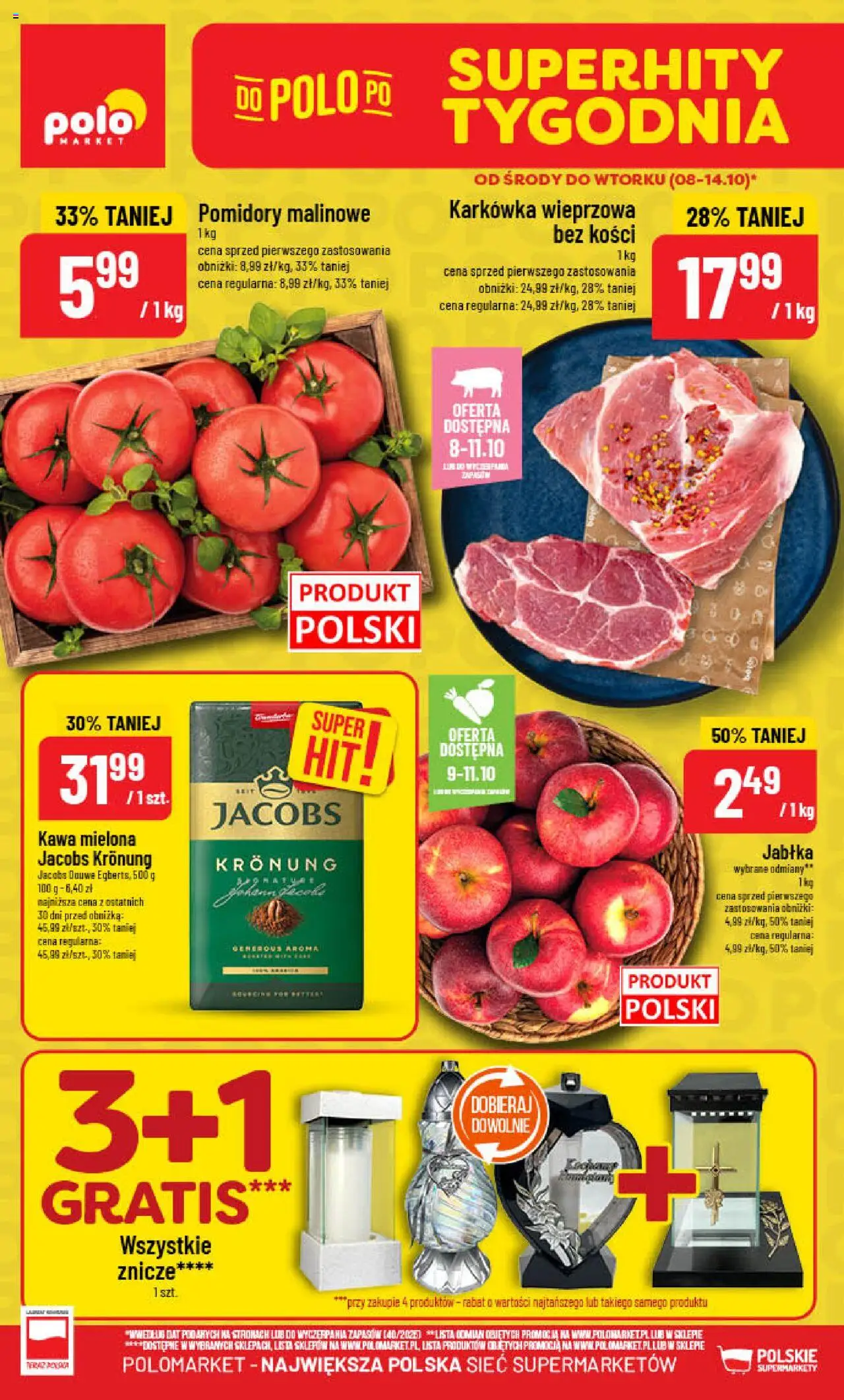 POLOmarket gazetka promocyjna (08.10.2025) - Nowa ulotka - Numer strony 1