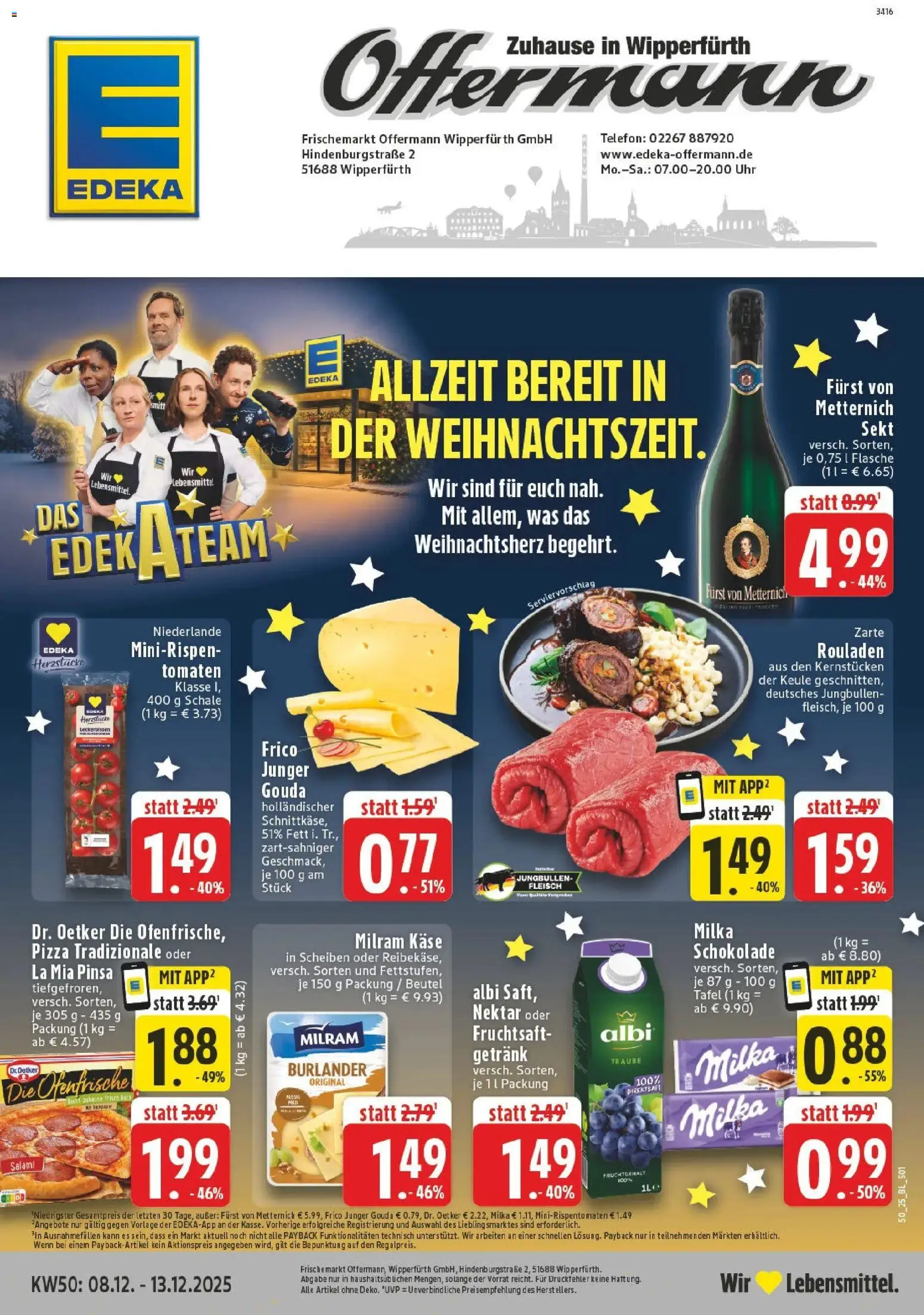 Vorschau von dem Prospekt des Geschäftes Edeka, gültig ab dem 07.12.2025