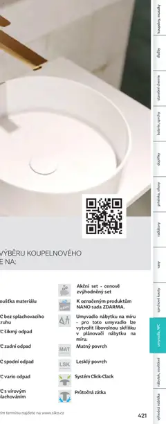 Náhled nabídky: Siko koupelny Katalog Koupelny 2024/2025 platný od 23.10.2024 | Strana: 425