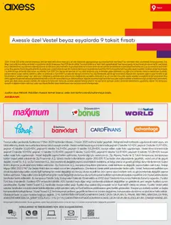 Vestel Katalog 17.10.2025 - Broşürünün önizlemesi | Strana: 30