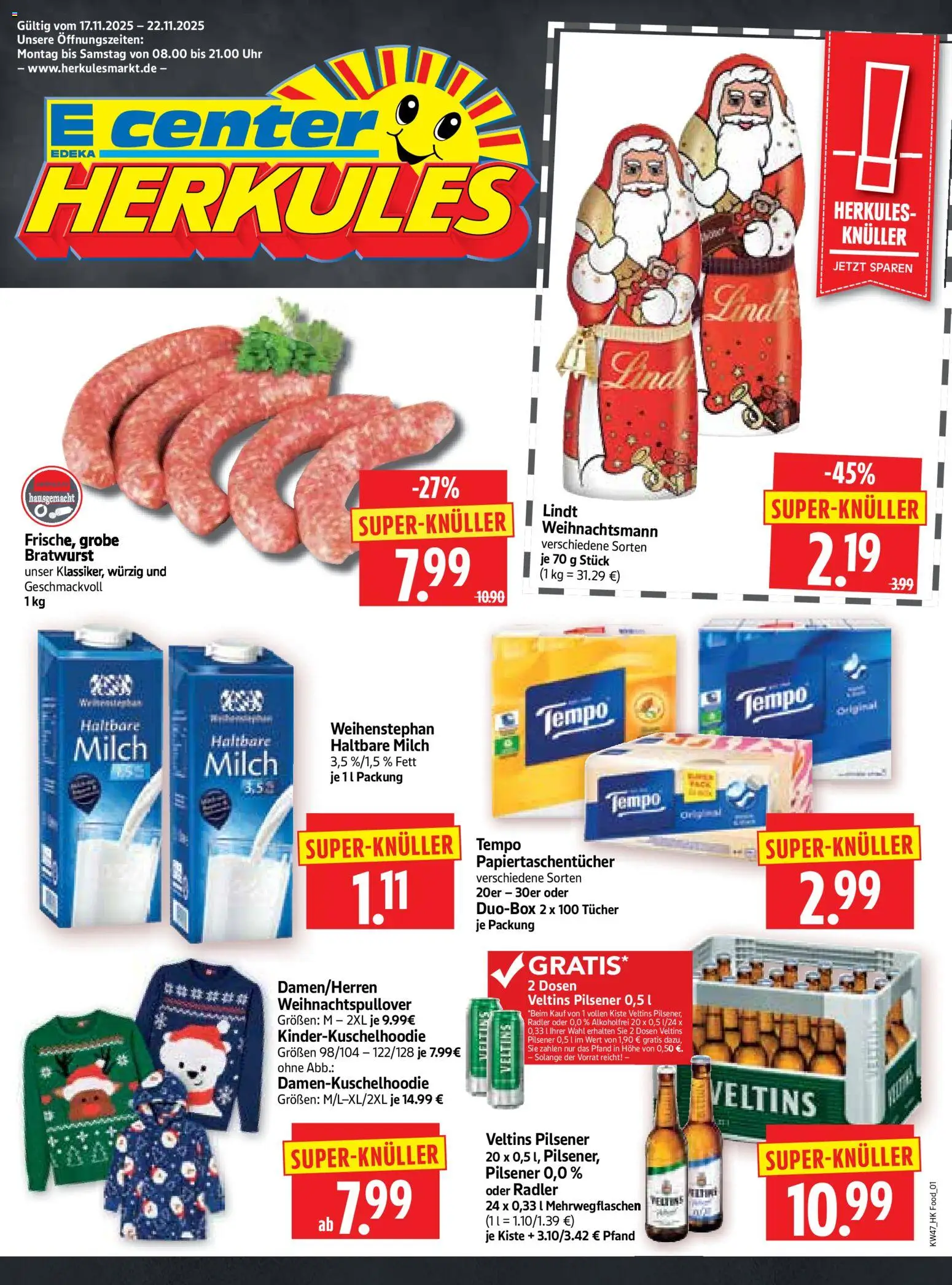 Vorschau von dem Prospekt des Geschäftes HERKULES, gültig ab dem 17.11.2025