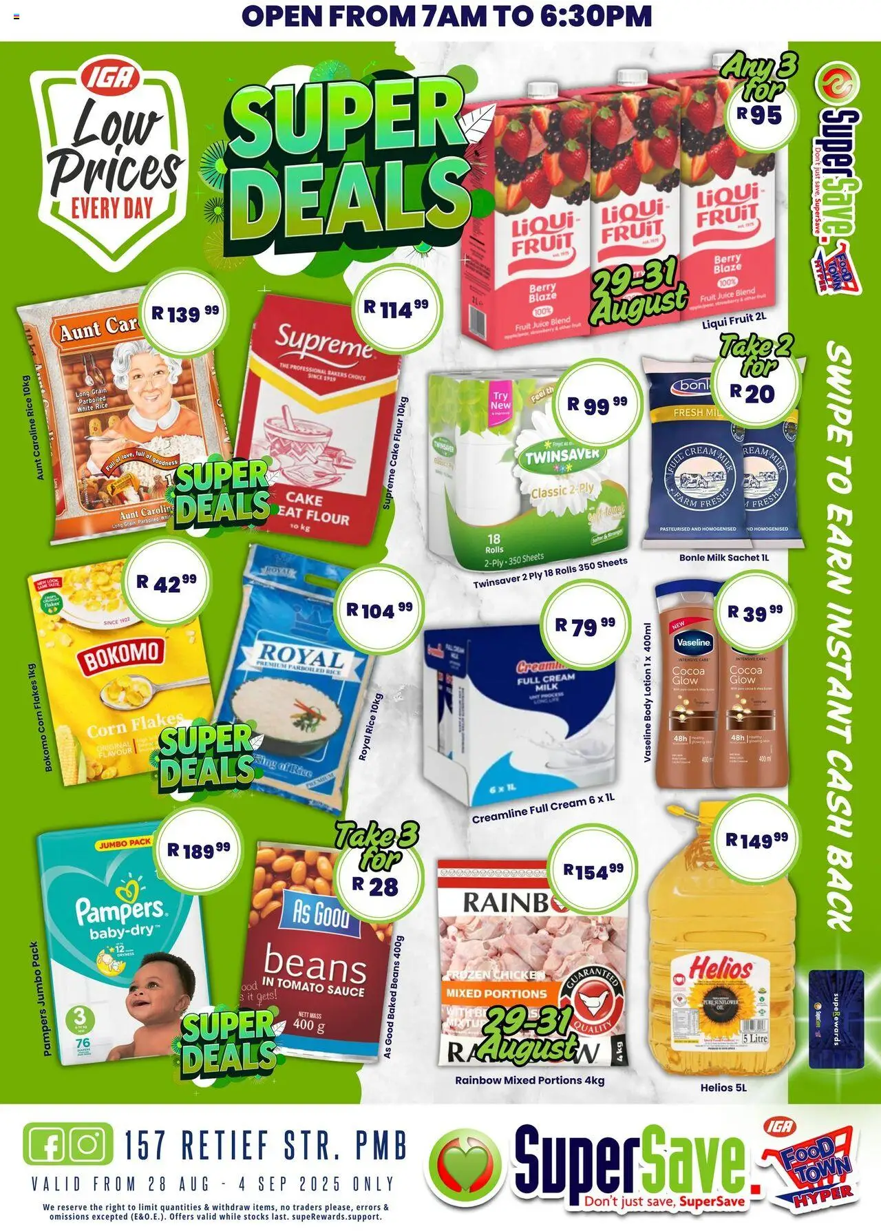 Super Save Specials from 28/08 - 04/09/2025 > Promotions