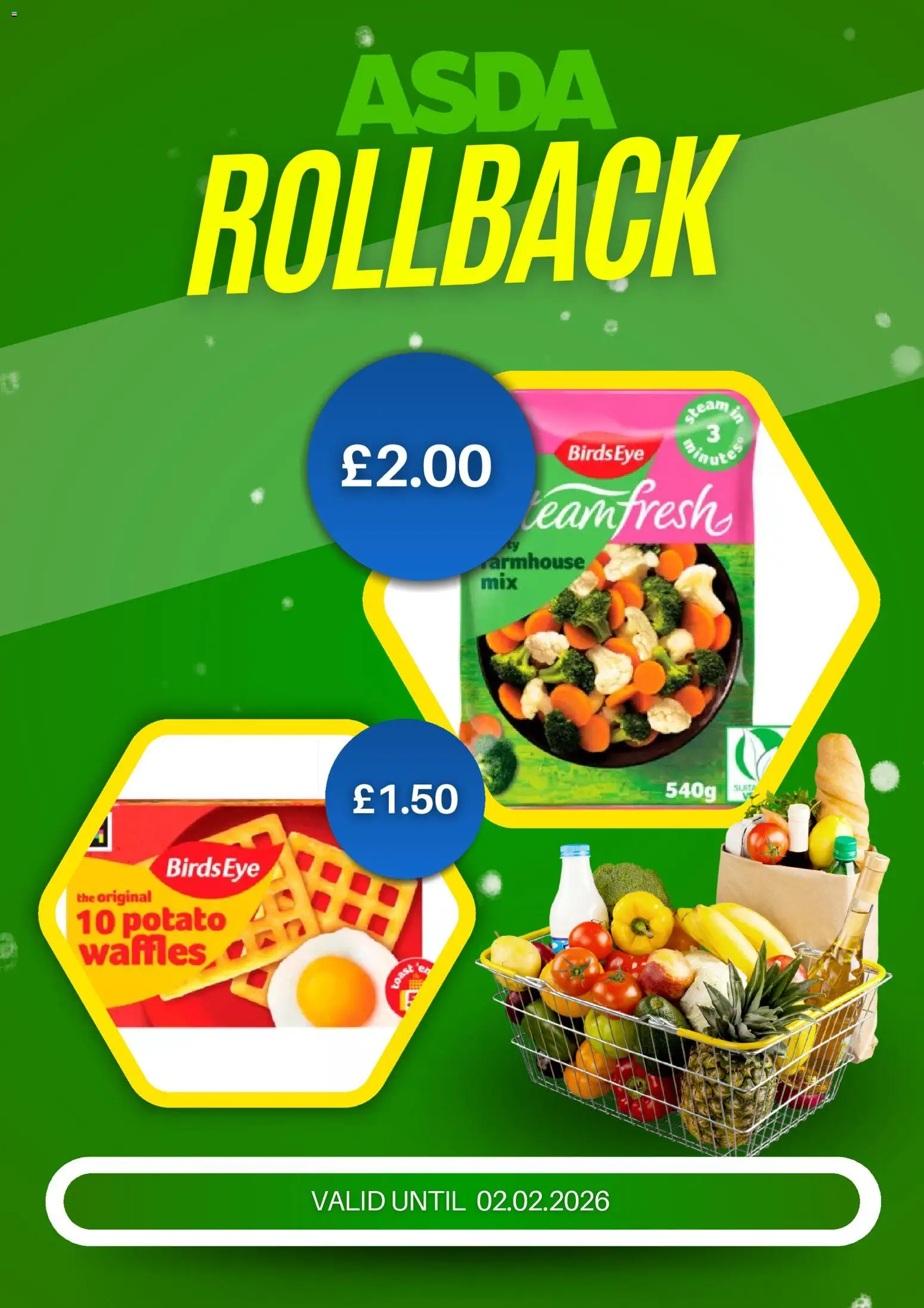 Preview of Asda Weekly offers valid from 27/01/2026