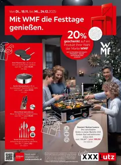 Vorschau der Angebote: XXXLutz Mit VMF die Festtage genießen gültig ab 18.11.2025