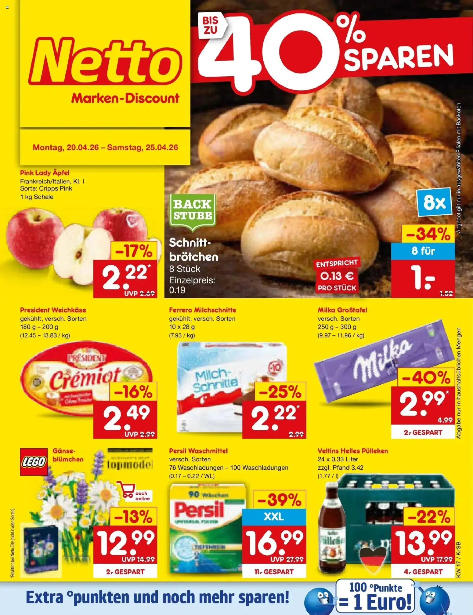 Vorschau von dem Prospekt des Geschäftes Netto Marken-Discount, gültig ab dem 20.04.2026