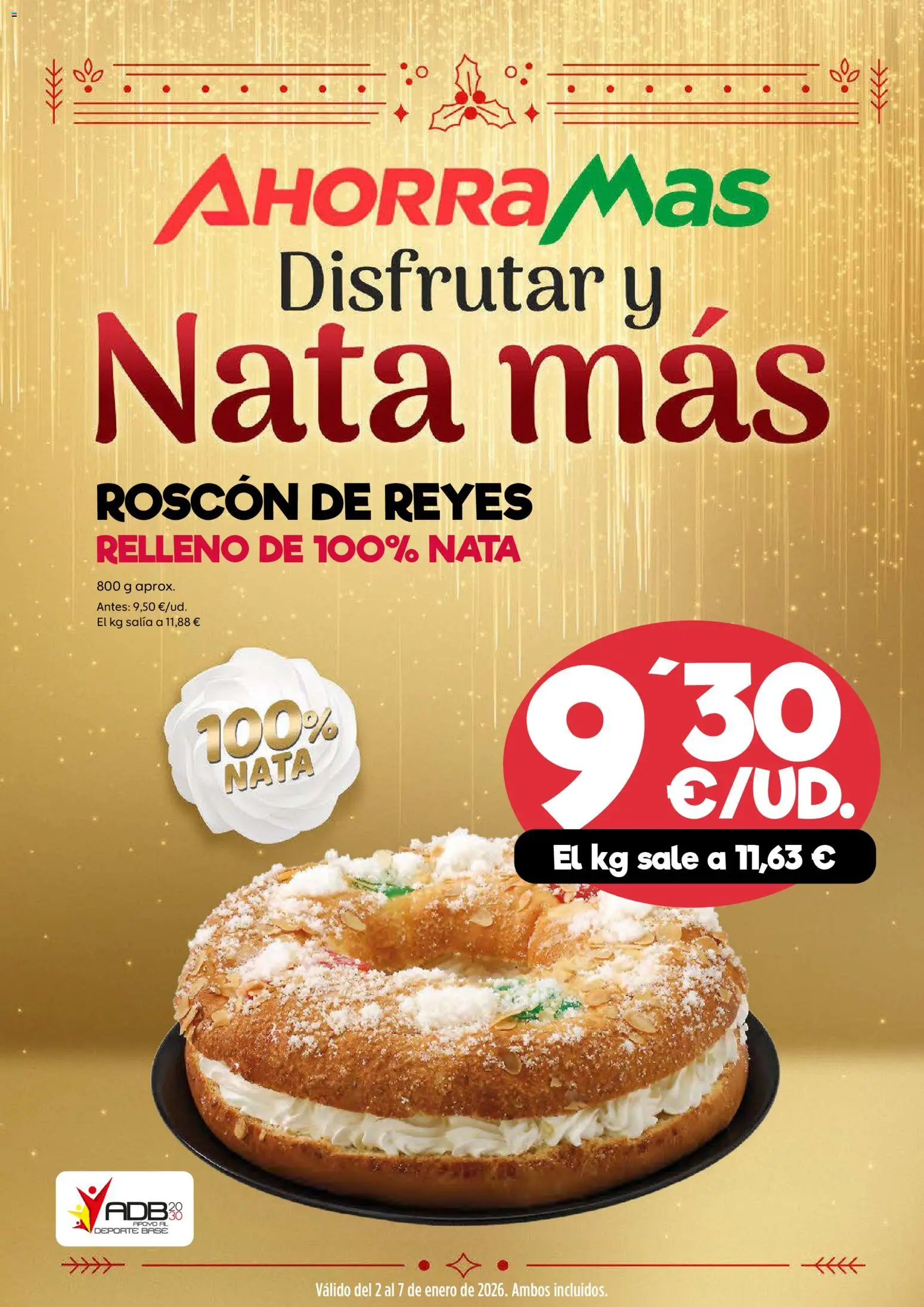 Vista previa del folleto de la tienda AhorraMas válido desde el 02/01/2026 