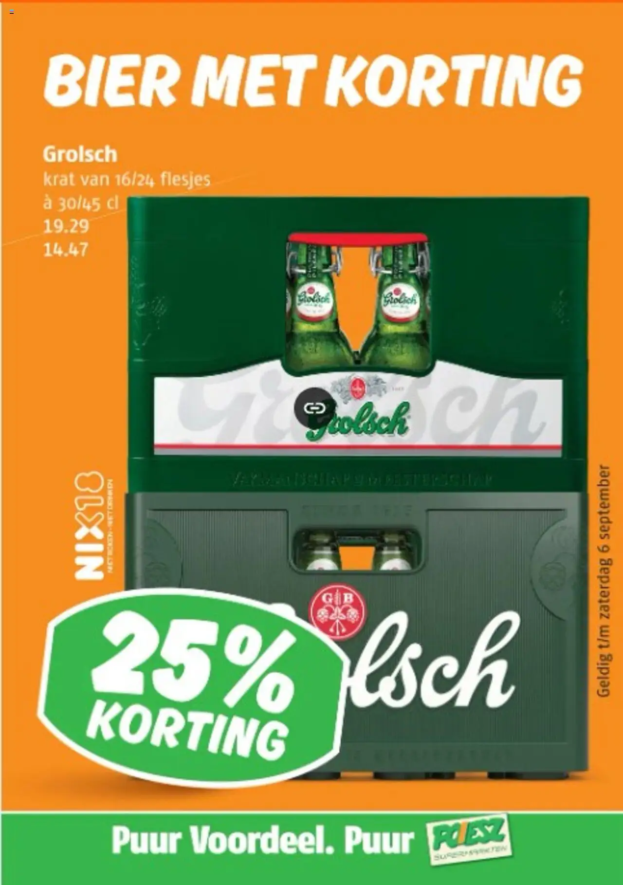 Poiesz shop Weekendacties folder geldig vanaf 04-09-2025 - Paginanummer 1
