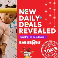 Preview of Babies R Us flyer valid from 22/12/2025