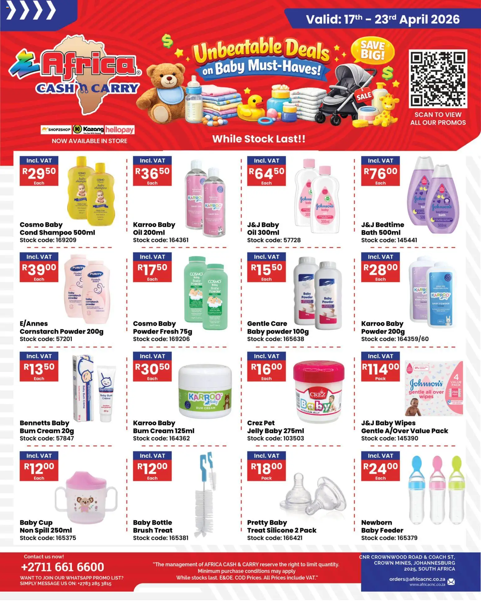 Preview of Africa Cash & Carry flyer valid from 17/04/2026