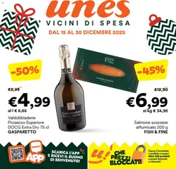 Anteprima dell'opuscolo Attuale volantino dal negozio Unes valido da 14/12/2025