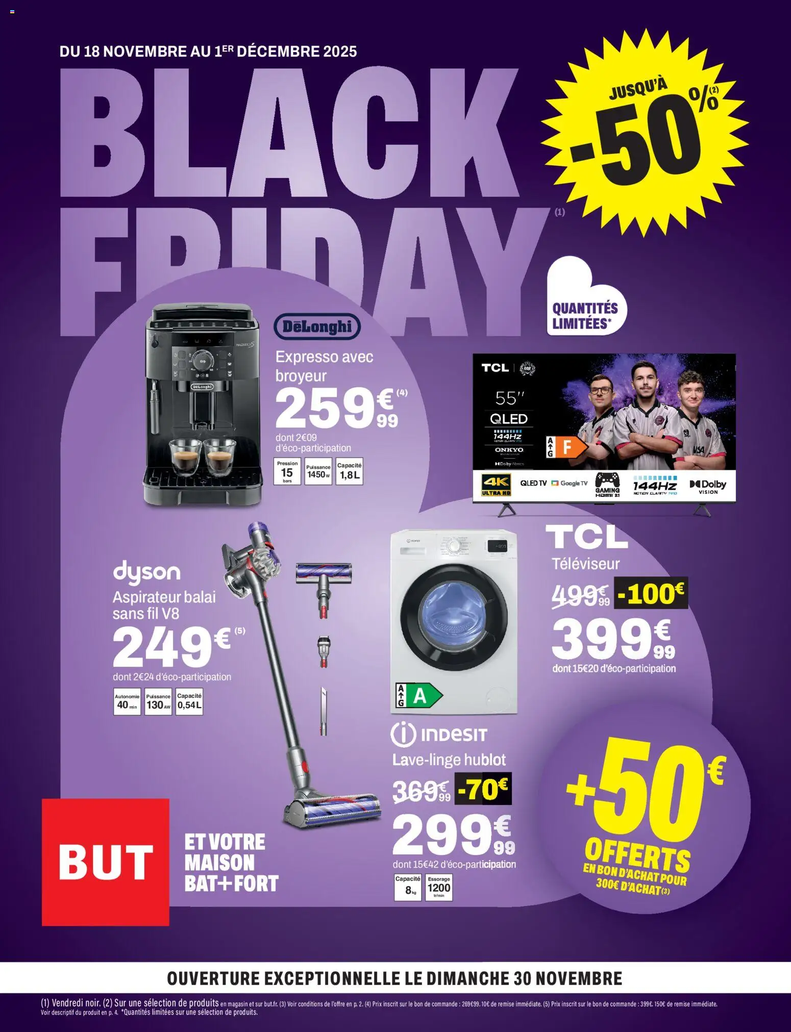 Prévisualisation de Black Friday du magasin But formulaire valide 18/11/2025