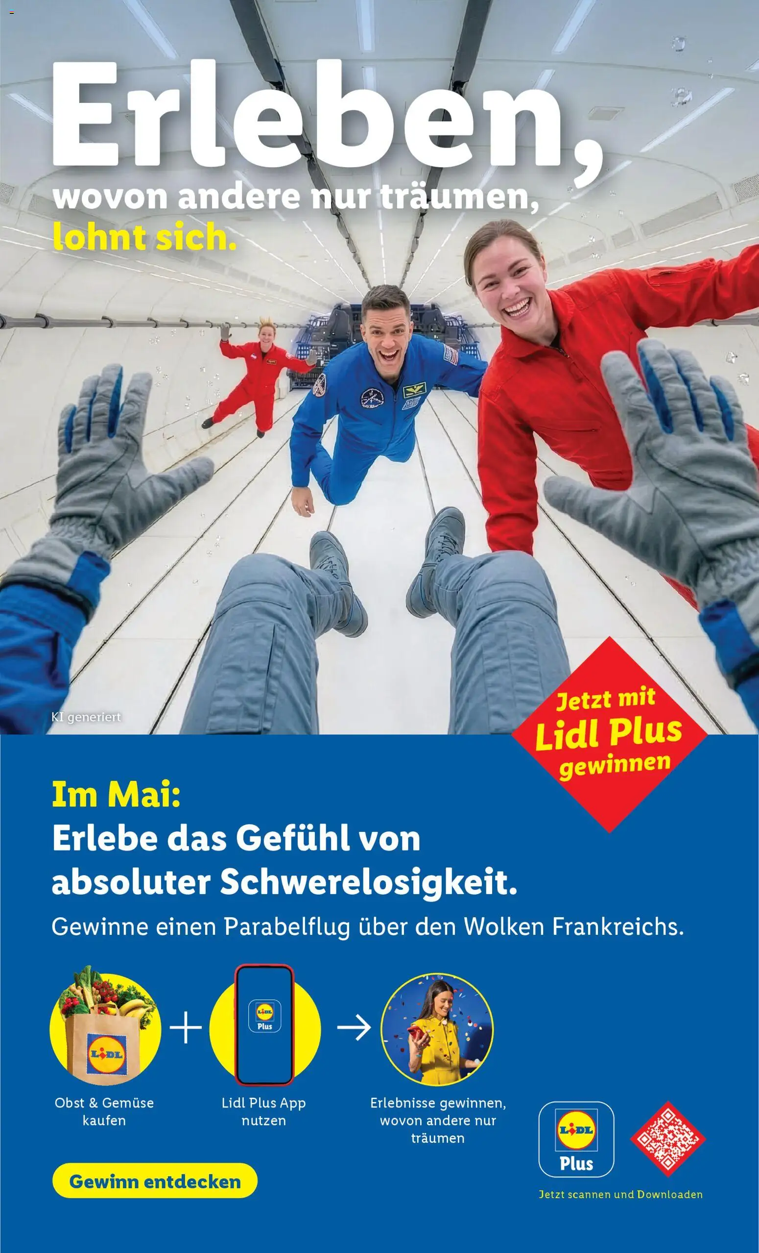 Vorschau der Angebote: Lidl Lidl Parabelflug über Frankreich gültig ab 26.04.2026 - Gemüse, Obst
