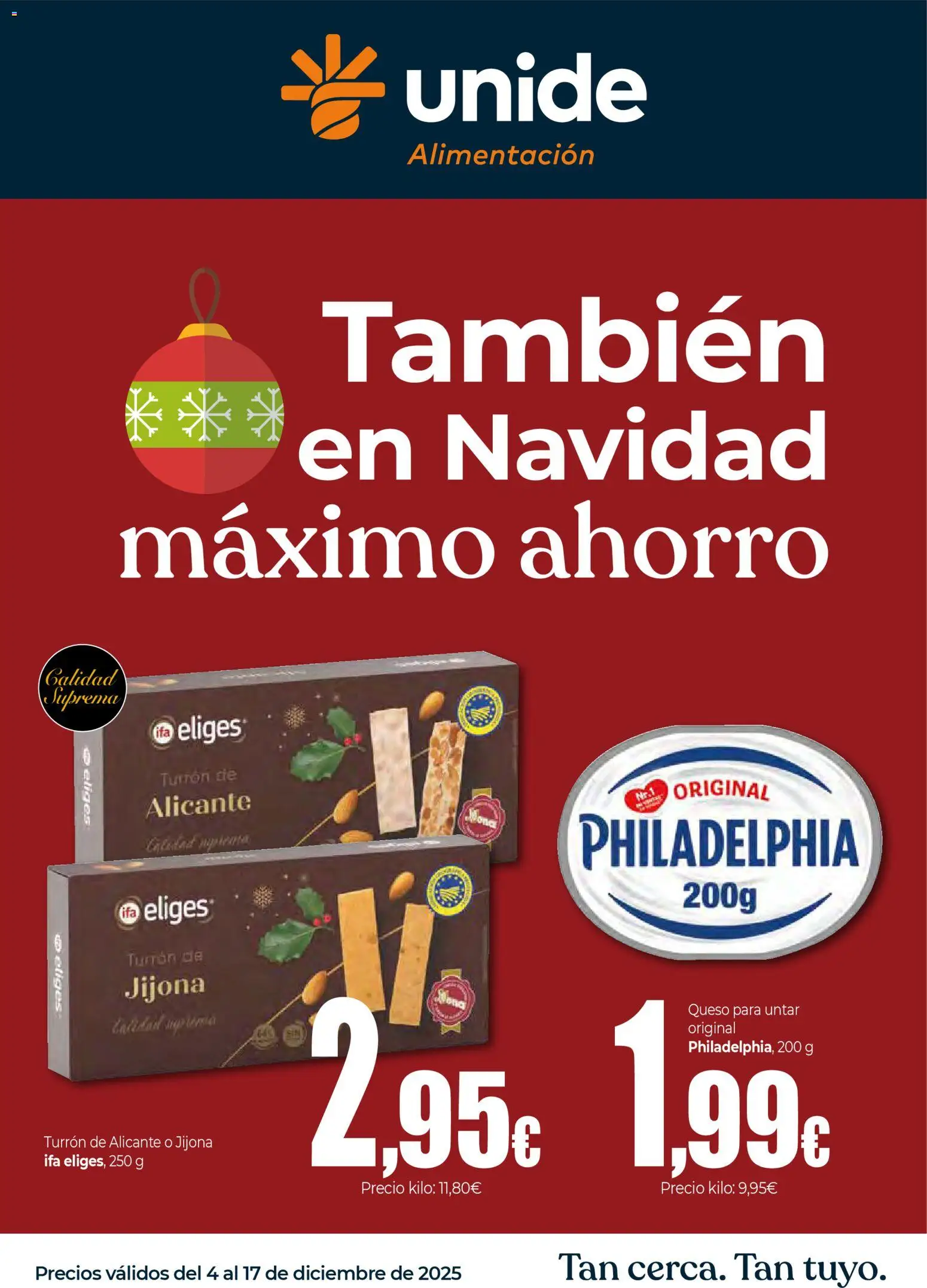 Vista previa del folleto de la tienda Unide válido desde el 04/12/2025 