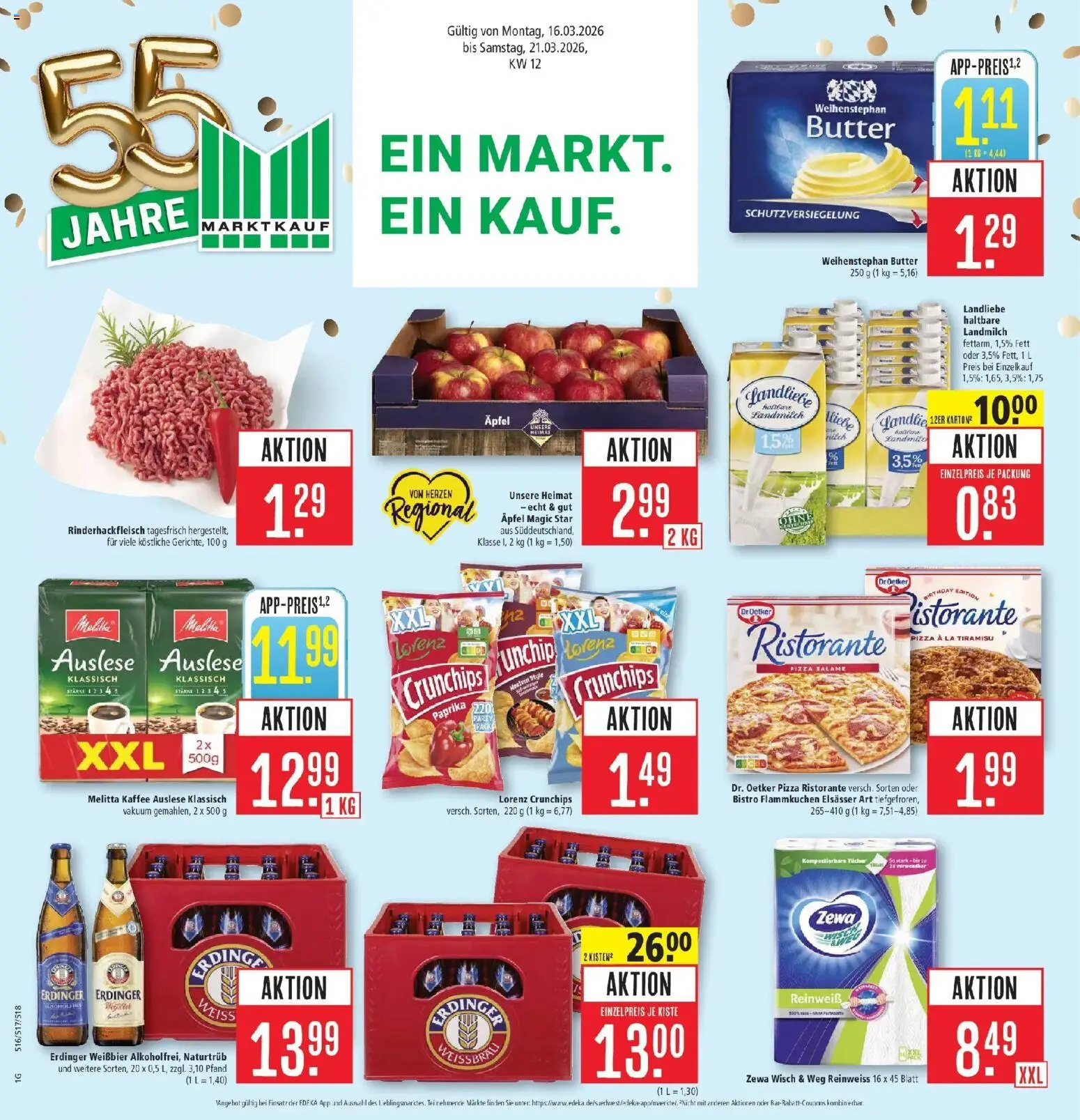 Vorschau von dem Prospekt des Geschäftes Marktkauf, gültig ab dem 16.03.2026