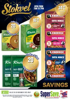 Preview of Super Save flyer valid from 28/11/2025 | Page: 34
