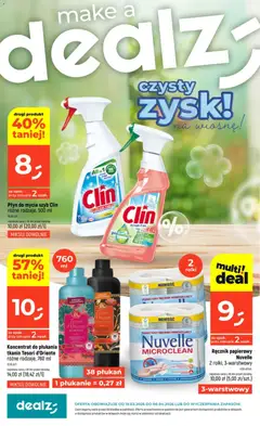 Pogląd gazetki "Dealz gazetka - Czysty zysk" ze sklepu Dealz ważnej od 19.03.2026