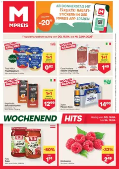 Vorschau der Angebote: MPREIS MPREIS Steyr gültig ab 16.04.2026