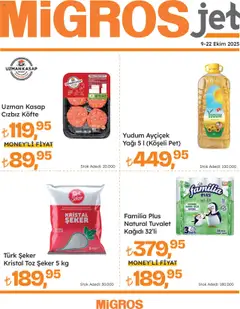 Migros Migros Jet Dijital 09.10.2025 - Broşürünün önizlemesi